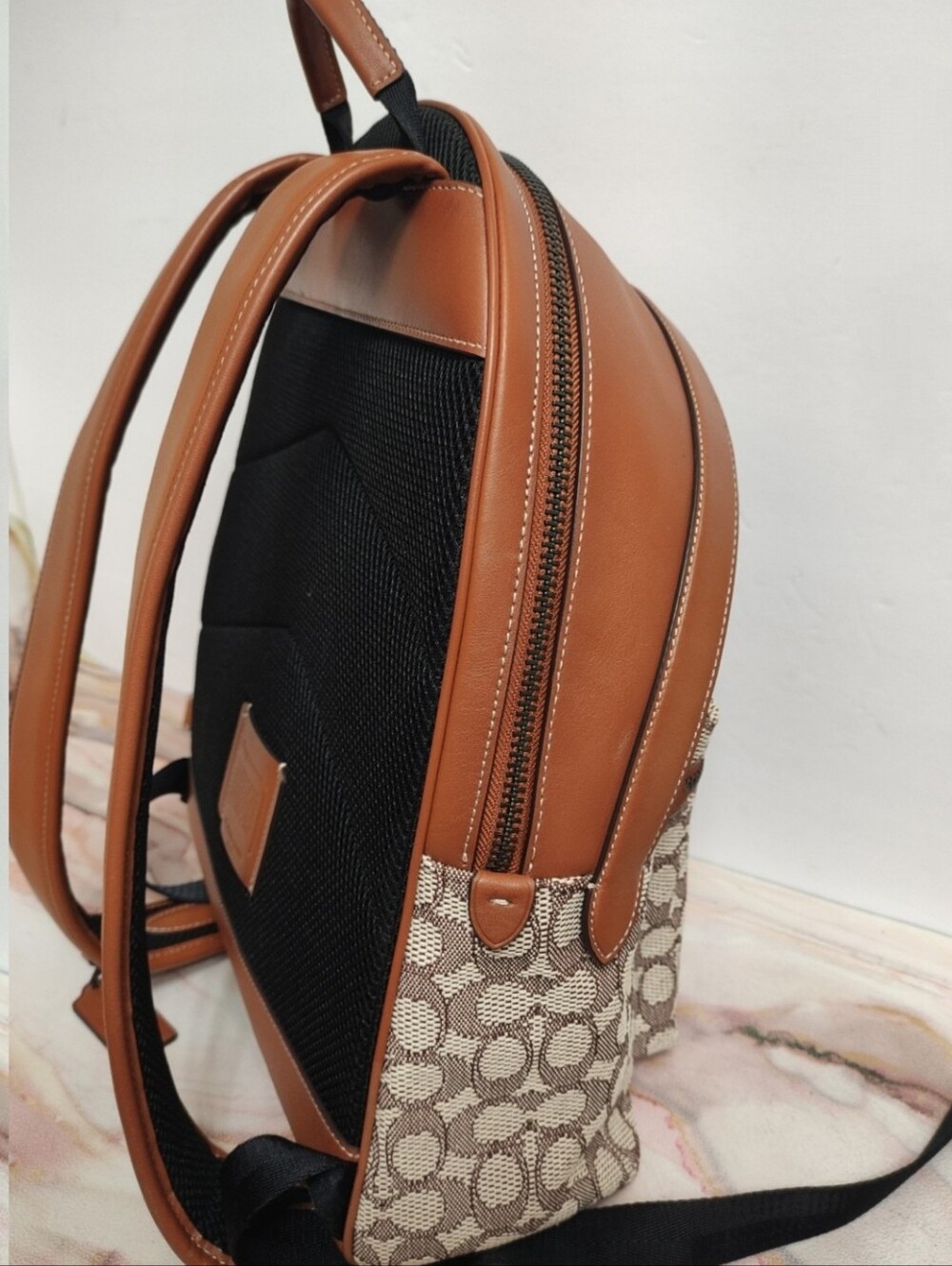 Disney X Coach C8490 Charter Backpack In Signature Textile Jacquard - Picture 3 of 12